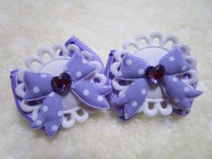 画像1: ■３０mm■パープルリボン（りぼん）